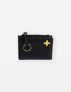 Accessories: Getaway Keychain Wallet - Black