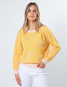 Knitwear: Khloe Jumper - Sunrise