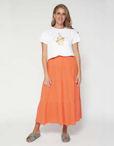 Daphne Skirt - Hibiscus