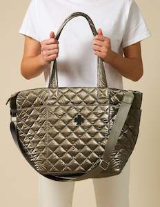 Tote Bag Quilted - Khaki