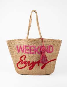 Shopper Bag Jute - Weekend Everyday