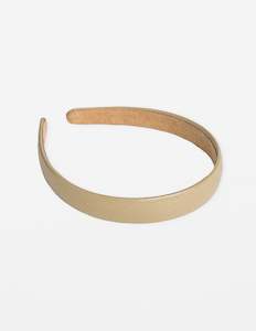 PU Headband - Camel