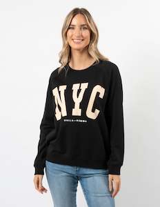 Classic Sweater - Black NYC