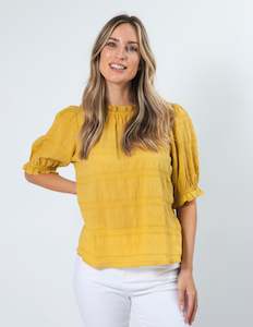 Dana Blouse - Canary