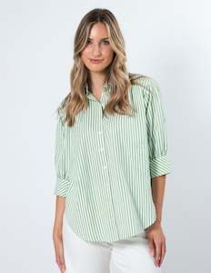 Deedee Shirt - Apple Stripe