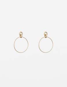 Sale: Hoop Knot Earrings