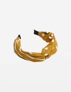 Sky Hairband - Mustard