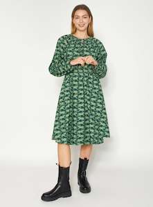 DEAR SUTTON Zadie Dress - Forest Horse Stampede