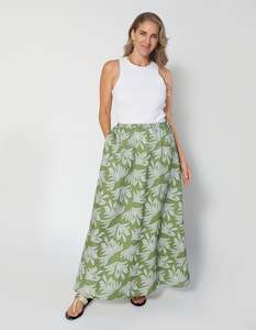 Giana Skirt - Palm Olive