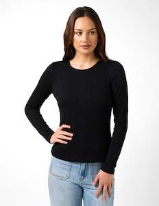 STELLA ESSENTIALS Holiday Top - Black