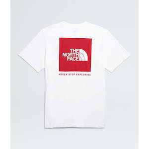 The North Face Short-Sleeve Box NSE Tee - TNF WHITE/TNF RED