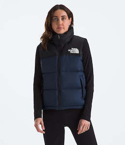 The North Face Women's Women's 1996 Retro Nuptse Vest - Summit Navy/TNF Black