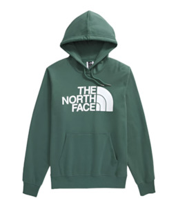 The North Face Men's Half Dome Pullover Hoodie Duck Green/TNF White