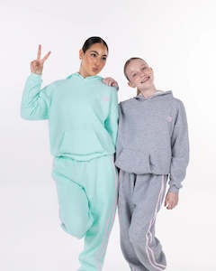 Claudia Deans Cuffed Trackpants Mint