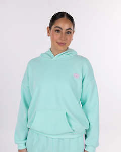 Hoodie: Claudia Dean Hoodie Mint