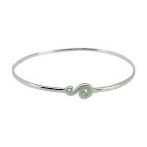 Fishhook Icon Bangle (60mm diameter)