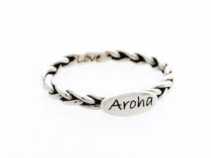 Ring - Aroha on Braid