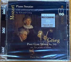 Mozart: Piano Sonatas with additional second piano; Grieg: Peer Gynt Suites Nos. 1 & 2