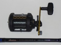 Okuma Classic 300L Reel Sensor Tip 6FT 10-15KG Rod Boat Set