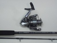 Shimano Aquatip 7FT6 2PCE Spin Rod / Sienna 4000 Reel Spin Set