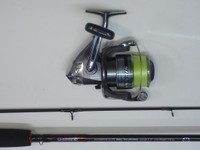 Shimano Backbone 4-8KG 7FT 2 Piece Rod / Sienna 4000 FD Reel Soft Bait Set