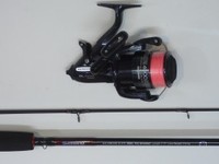 Shimano Backbone 4-8KG 7FT 2PCE Rod / 4000 FA Baitrunner Reel Soft Bait Set