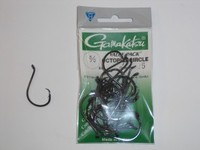 Gamakatsu Octopus Circle Hooks 25pce Packet size 5/0 Black