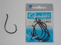 Gamakatsu Octopus Circle Hooks Small Pack Size 7/0 Black