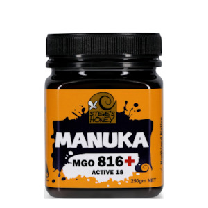 Premium Grade MGO 816+ Manuka Honey (Active 18) 3 x 250g