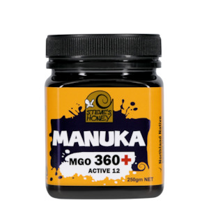 MGO 340+ Manuka Honey (Active 12) 12 x 250g