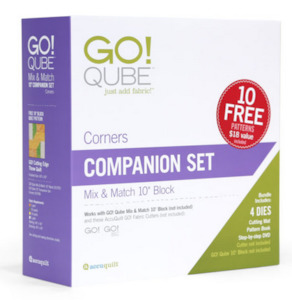 Household appliance wholesaling: GO QUBE 10" Companion Set - Corners - Stewmac Distributors