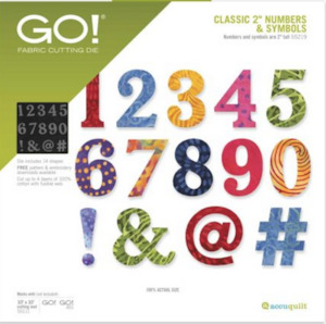 GO Classic 2" Numbers & Symbols - Stewmac Distributors