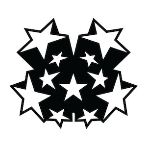 ALL STICKERS - STICKERshop.nz: Stars 3D Effect