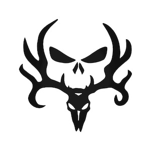 Buck Antlers Skull