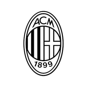 AC Milan Football Club Logo