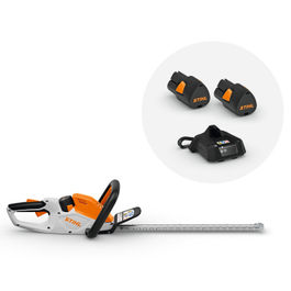 STIHL HSA 40 Battery Hedgetrimmer Kit with 2 AS 2 Batteries and AL 1 Charger STIHL