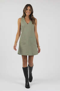 Clothing: Gigi Shift Dress /Sage