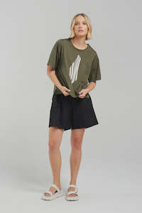 Clothing: Nyne strike Tee Shirt/Khaki