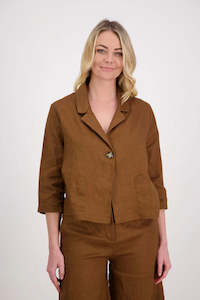 Clothing: Peggy Jacket  /Tan