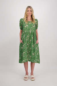 Clothing: Prissy Dress /Green Floral