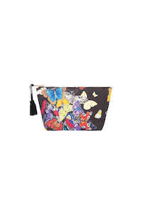 kiss and makeup bag /Butterflies