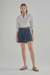 Clothing: Zaplin Denim Shorts/Paris Blue