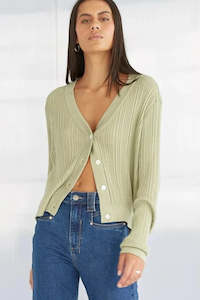 Dani Tencel Cardigan/ Sage Green