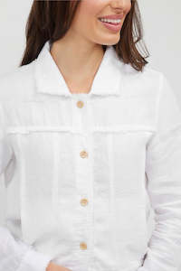 Clothing: Bella Linen Jacket