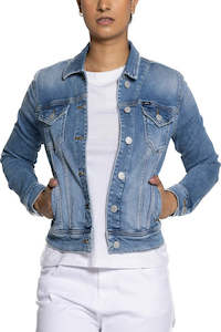 Clothing: Dean X Ofra  Jog Wash  Denim Jacket