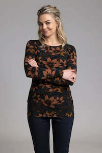 Clothing: Solise top/Floral Mesh