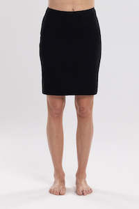 Clothing: Slip Skirt /Black