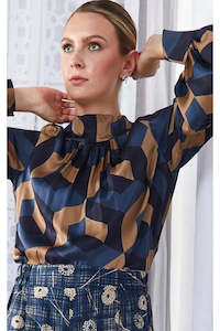 Clothing: Geo Blouse