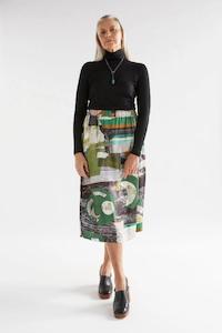 Clothing: Lenne Skirt /Luna Print