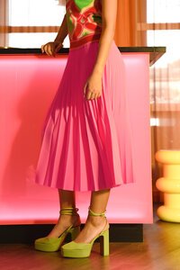 Clothing: Pleat Codes /Hot Pink